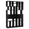 NOIR Grobius Bookcase Hand Rubbed Black