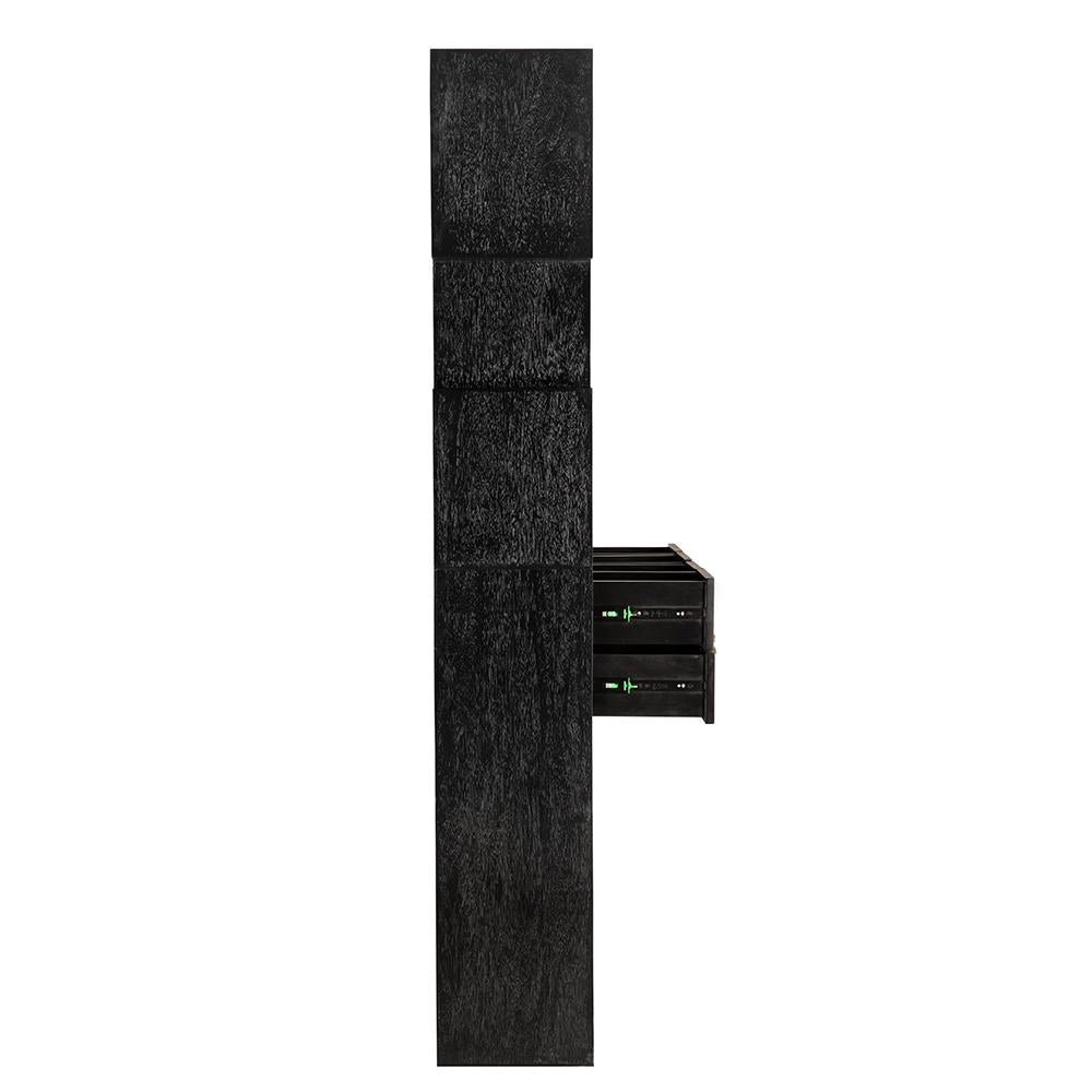NOIR Grobius Bookcase Hand Rubbed Black