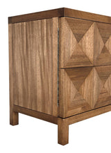 NOIR Quadrant 4 Door Sideboard Dark Walnut