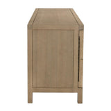 NOIR Quadrant 4 Door Sideboard Washed Walnut