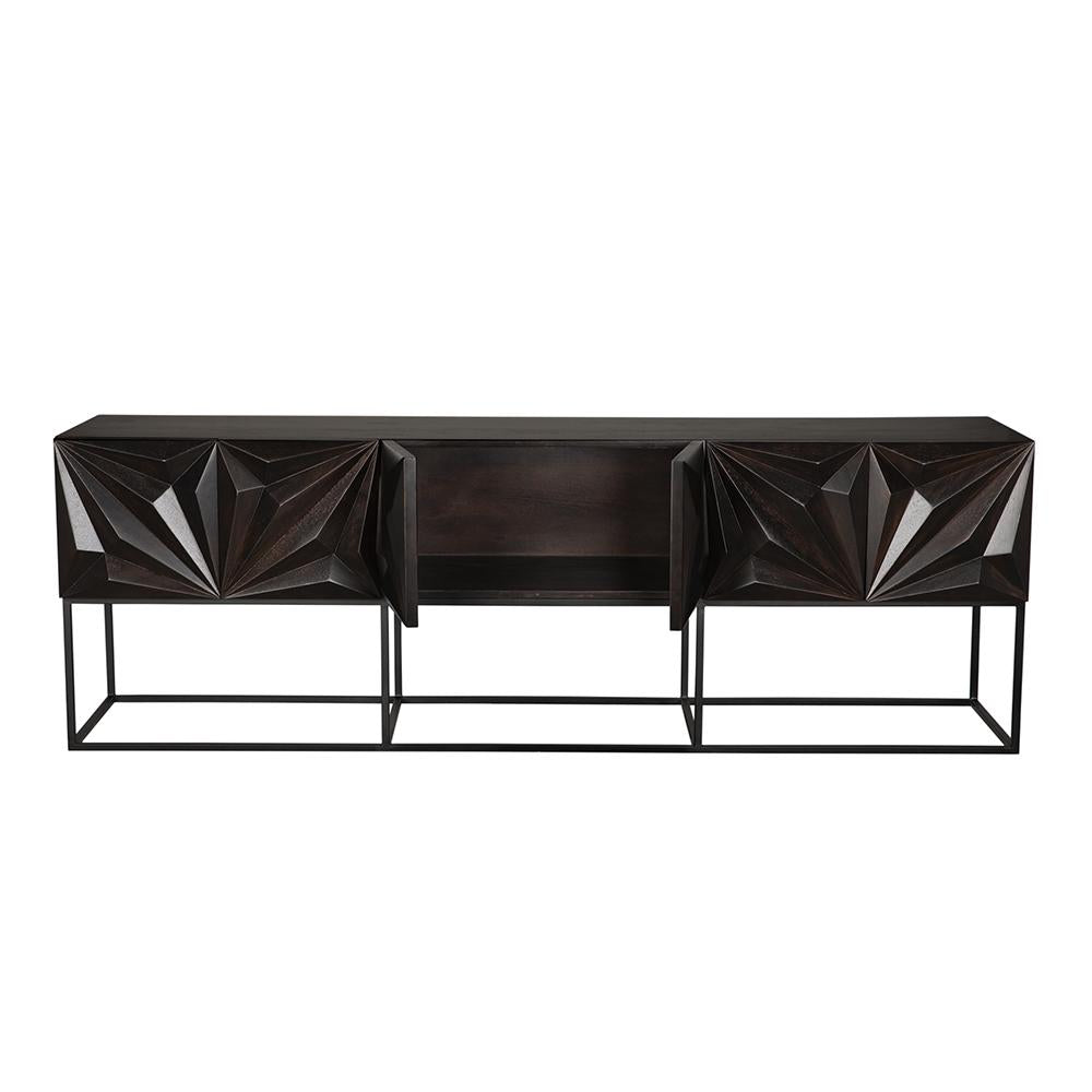 NOIR Zurich Console in Ebony XL