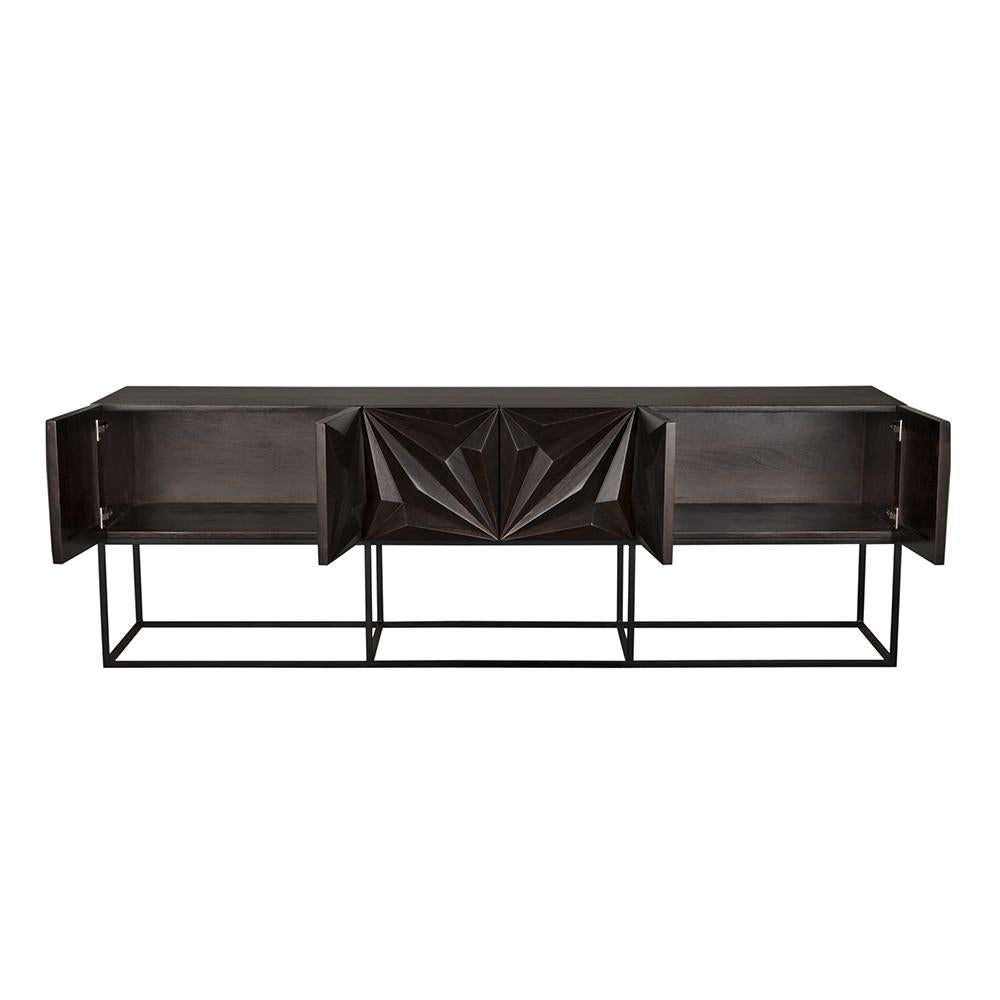 NOIR Zurich Console in Ebony XL