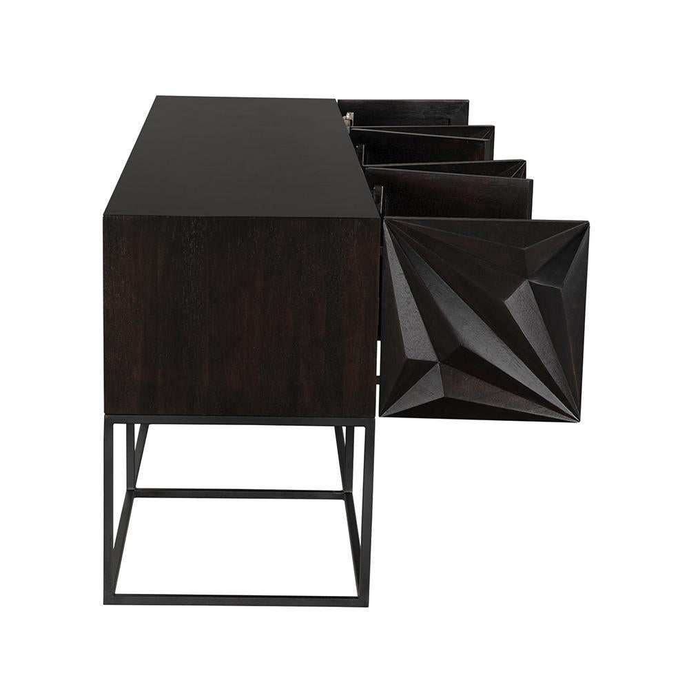 NOIR Zurich Console in Ebony XL