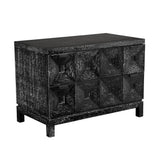 NOIR Musashi 2 Drawer Large Black Walnut