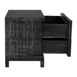 NOIR Musashi 2 Drawer Large Black Walnut