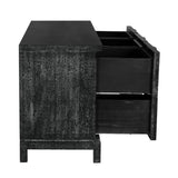 NOIR Musashi 6 Drawer Black Walnut