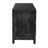NOIR Musashi 6 Drawer Black Walnut