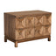 NOIR Musashi 2 Drawer Large Dark Walnut