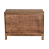 NOIR Musashi 2 Drawer Large Dark Walnut