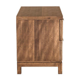 NOIR Musashi 2 Drawer Large Dark Walnut
