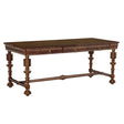 NOIR Portuguese Desk Hand Rubbed Brown