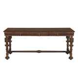 NOIR Portuguese Desk Hand Rubbed Brown