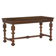 NOIR Portuguese Desk Small Hand Rubbed Brown