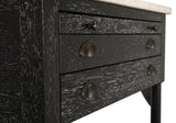 NOIR Artemio Side Table with Marble Top