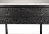NOIR Artemio Side Table with Marble Top