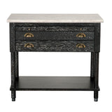 NOIR Artemio Side Table with Marble Top