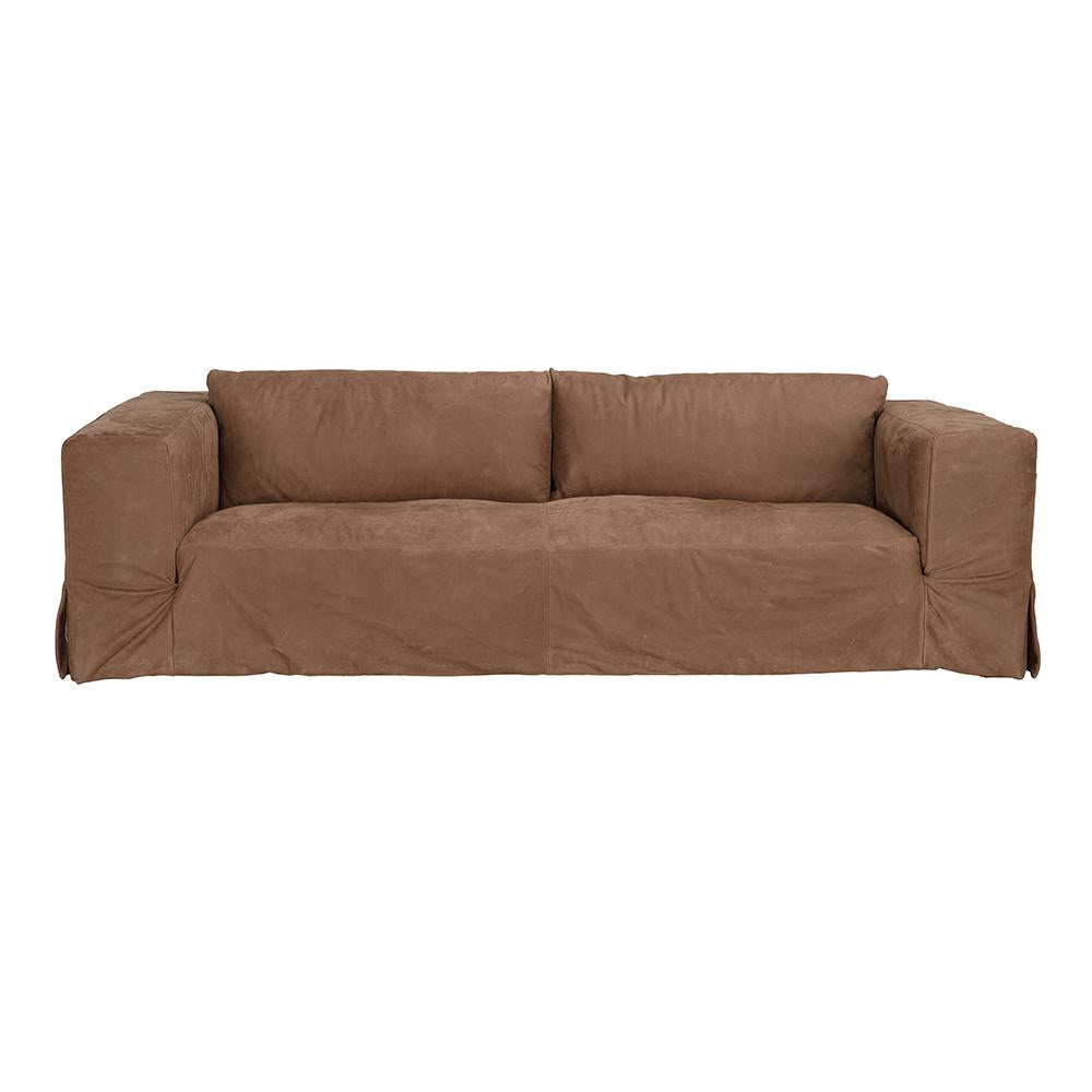 NOIR Plato Sofa Orris Brown Leather
