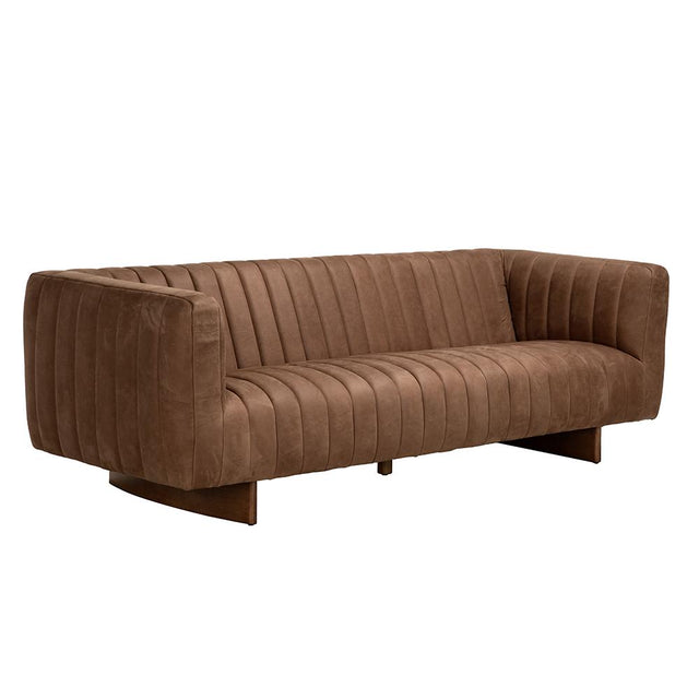 NOIR Khann Sofa Orris Brown Leather