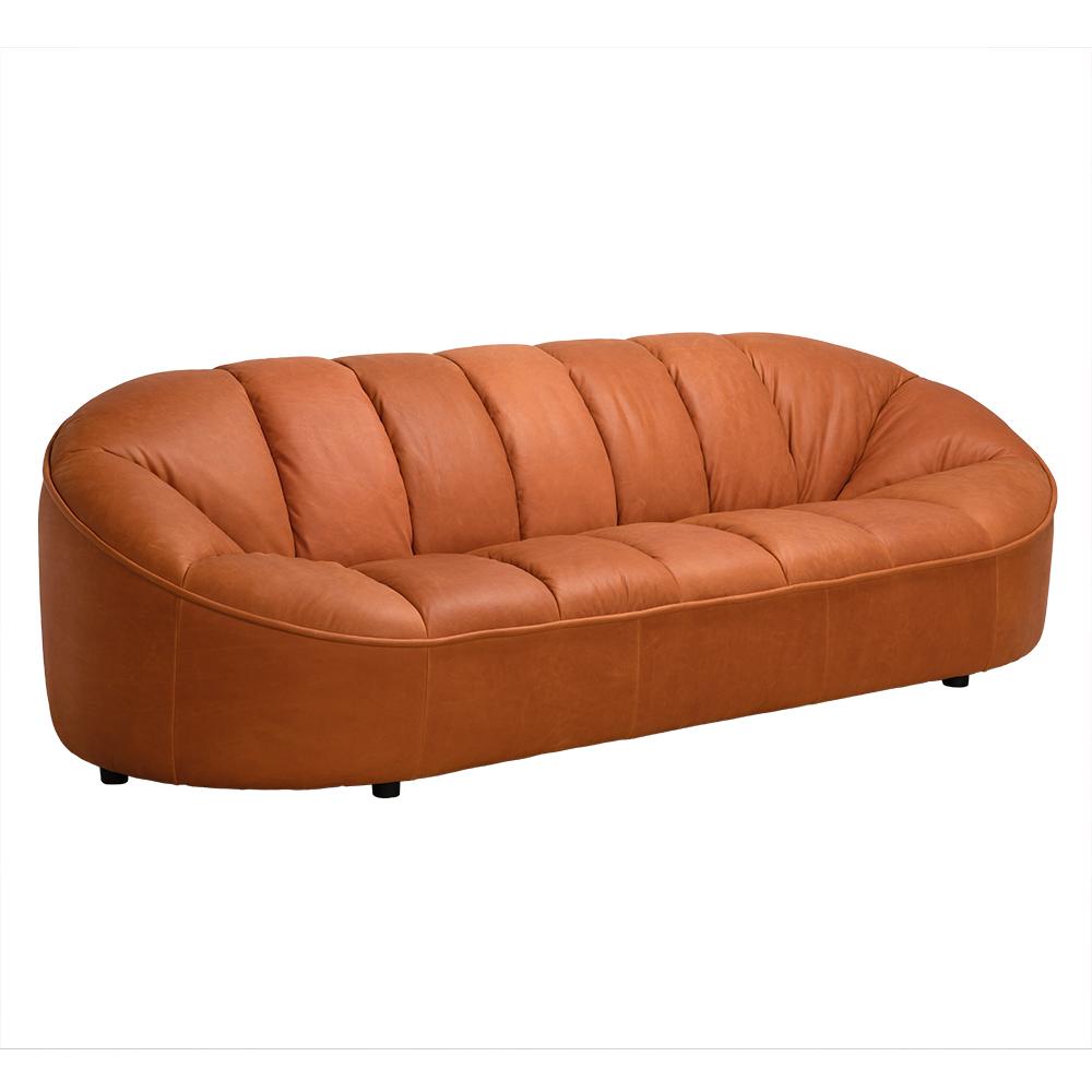 NOIR Amadeus Sofa Roman Red Leather