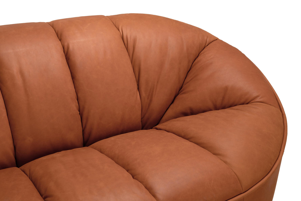NOIR Amadeus Sofa Roman Red Leather