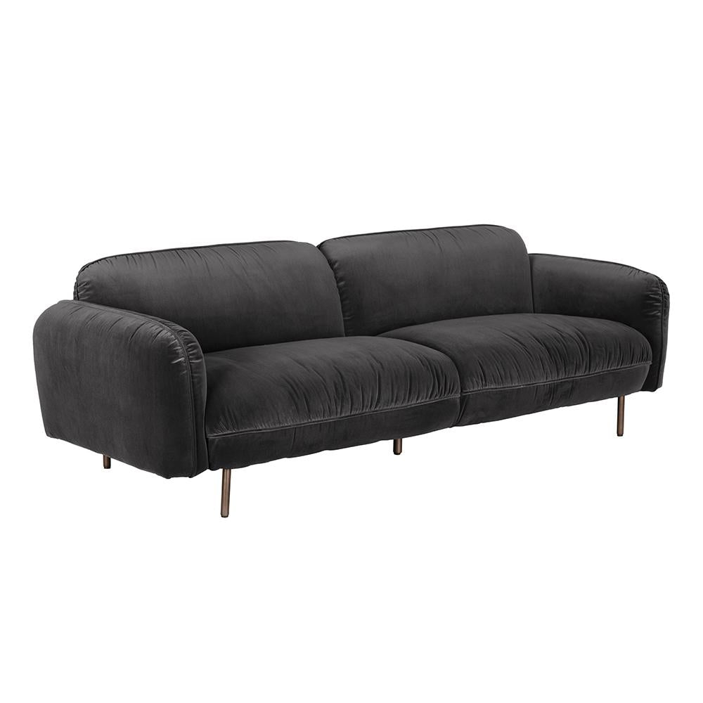 NOIR Franklin Sofa Grey Velvet