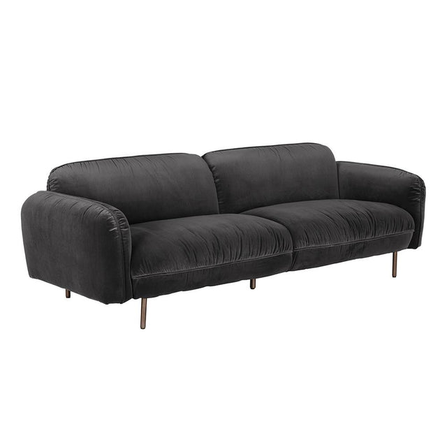 NOIR Franklin Sofa Grey Velvet