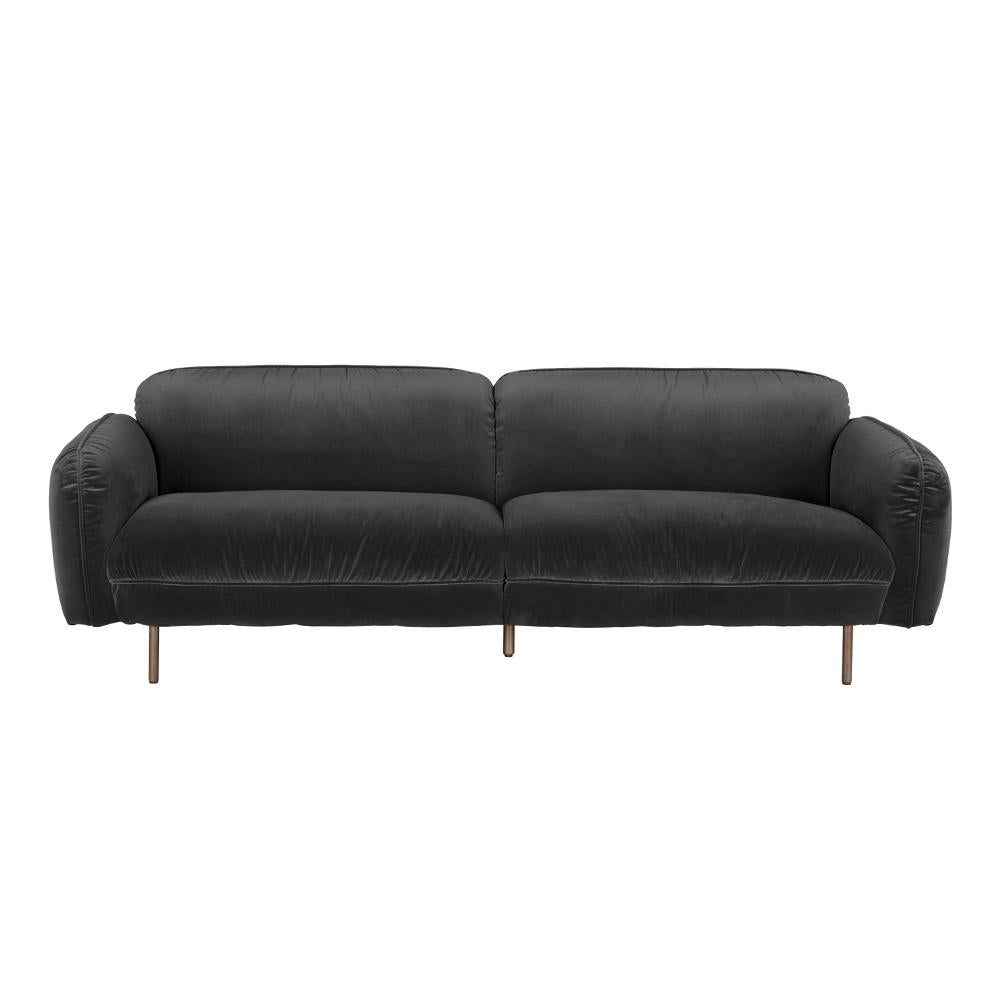 NOIR Franklin Sofa Grey Velvet