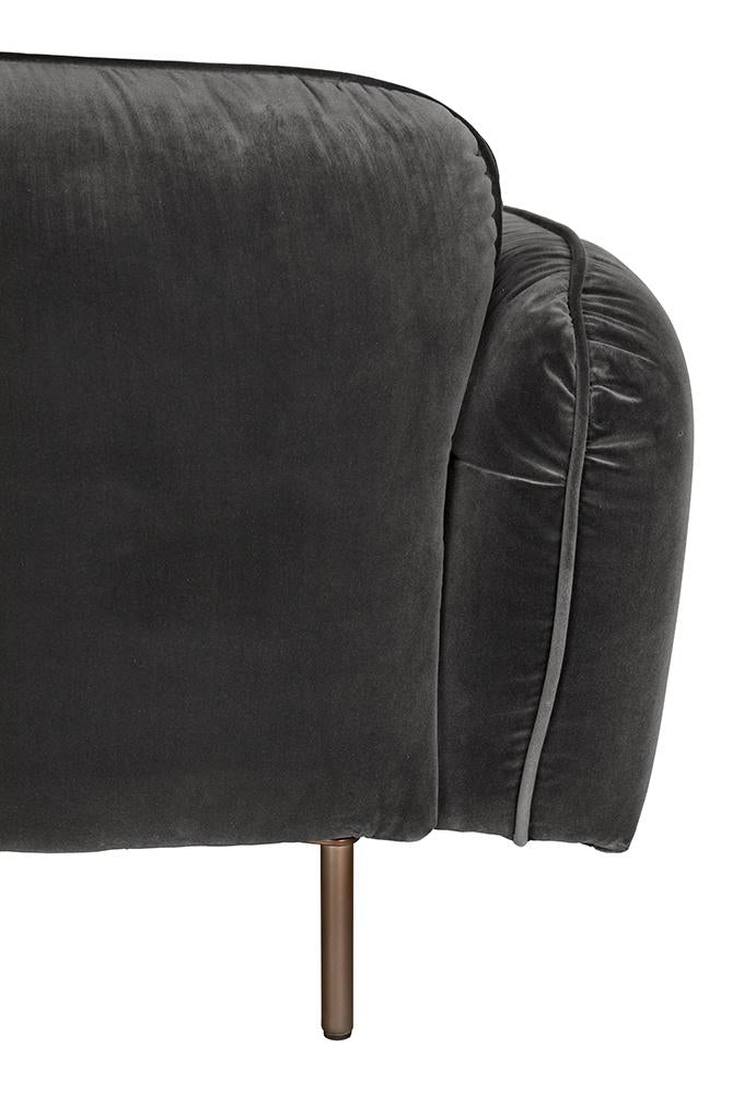 NOIR Franklin Sofa Grey Velvet