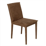 NOIR Newton Dining Chair Brown Leather