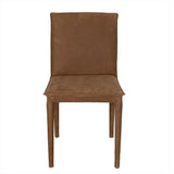 NOIR Newton Dining Chair Brown Leather