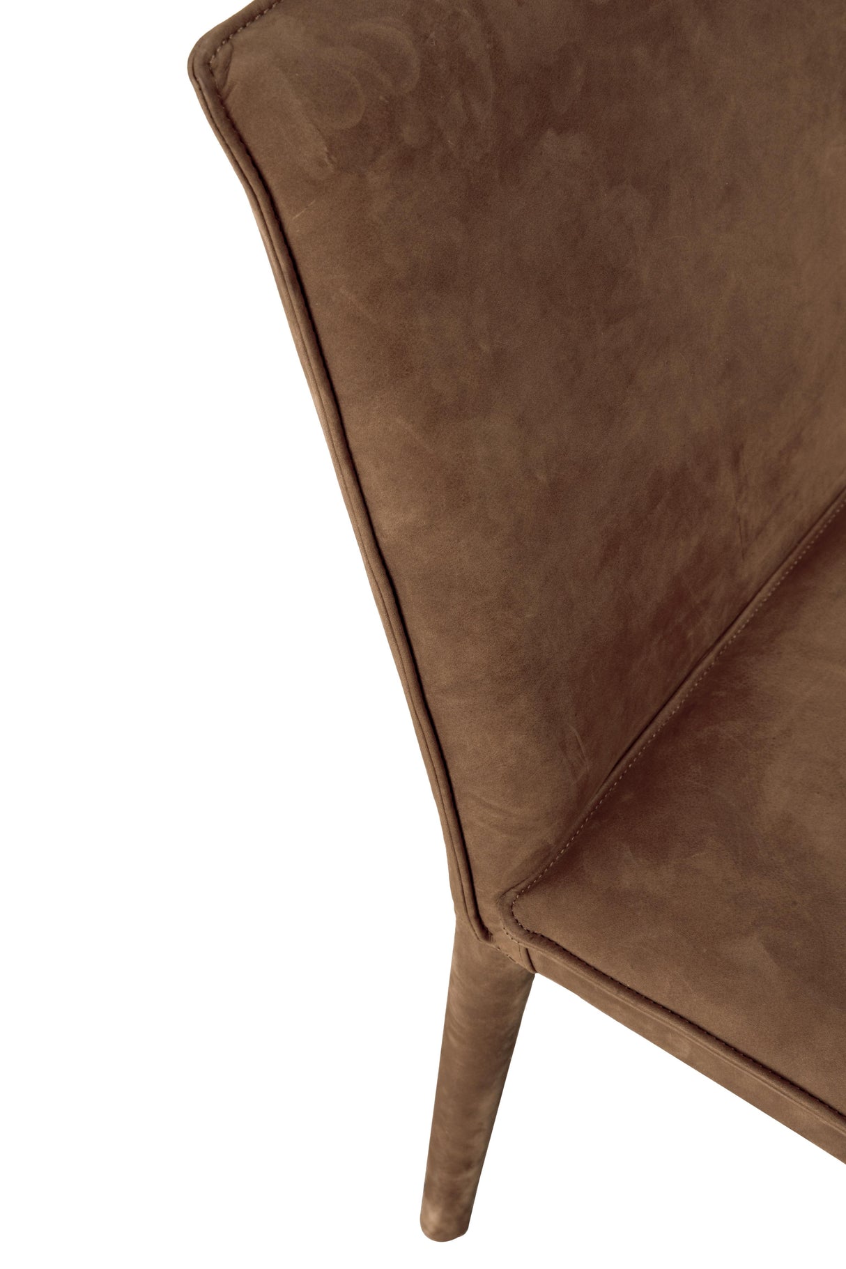 NOIR Newton Dining Chair Brown Leather