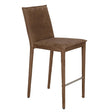 NOIR Newton Counter Chair Orris Brown Leather