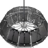 NOIR Obsidian Chandelier Large