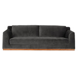 NOIR Seville Sofa Grey Velvet
