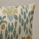Schumacher Citron 24" x 12" Leonora Warp Print Pillow