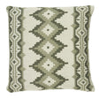 Schumacher Green 18" x 18" Pathway Pillow