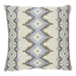 Schumacher Sky 18" x 18" Pathway Pillow