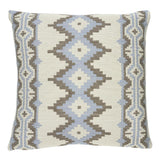 Schumacher Sky 18" x 18" Pathway Pillow