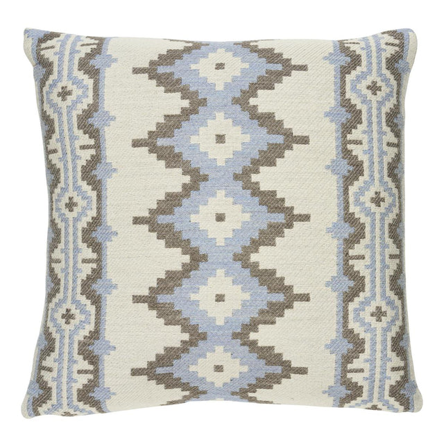 Schumacher Sky 18" x 18" Pathway Pillow