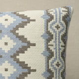 Schumacher Sky 18" x 18" Pathway Pillow