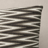 Schumacher Green 22" x 22" Wedge Weave Pillow