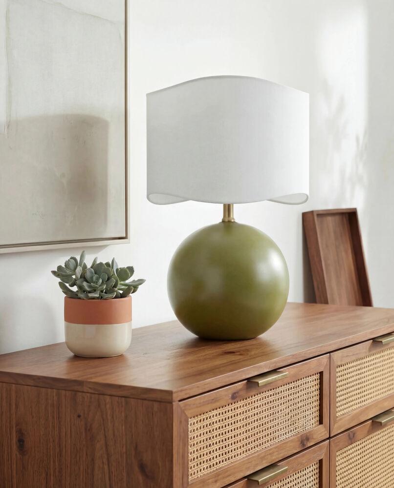 Livabliss Alvary ALVY-010 20"H x 13"W x 13"D Table Lighting