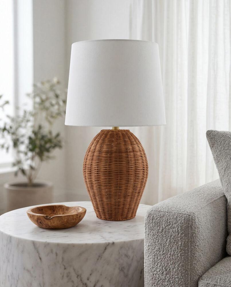 Livabliss Jacaranda JCRD-012 24"H x 14"W x 14"D Table Lighting