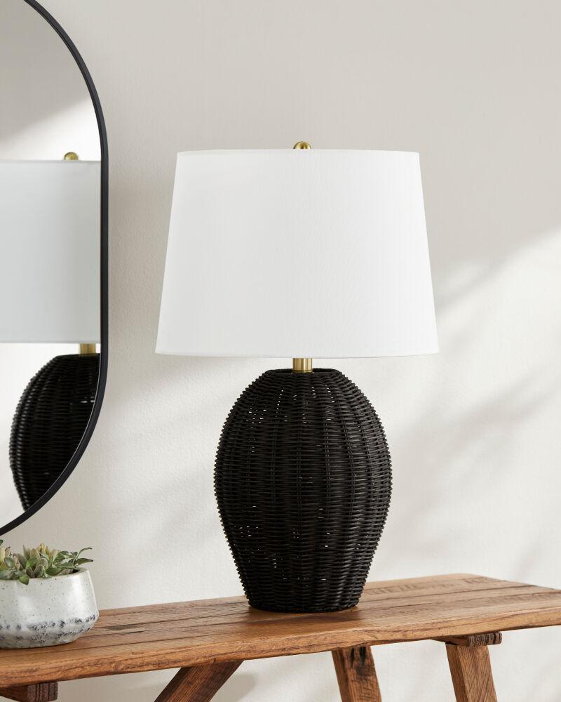 Livabliss Jacaranda JCRD-010 24"H x 14"W x 14"D Table Lighting