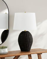 Livabliss Jacaranda JCRD-010 24"H x 14"W x 14"D Table Lighting
