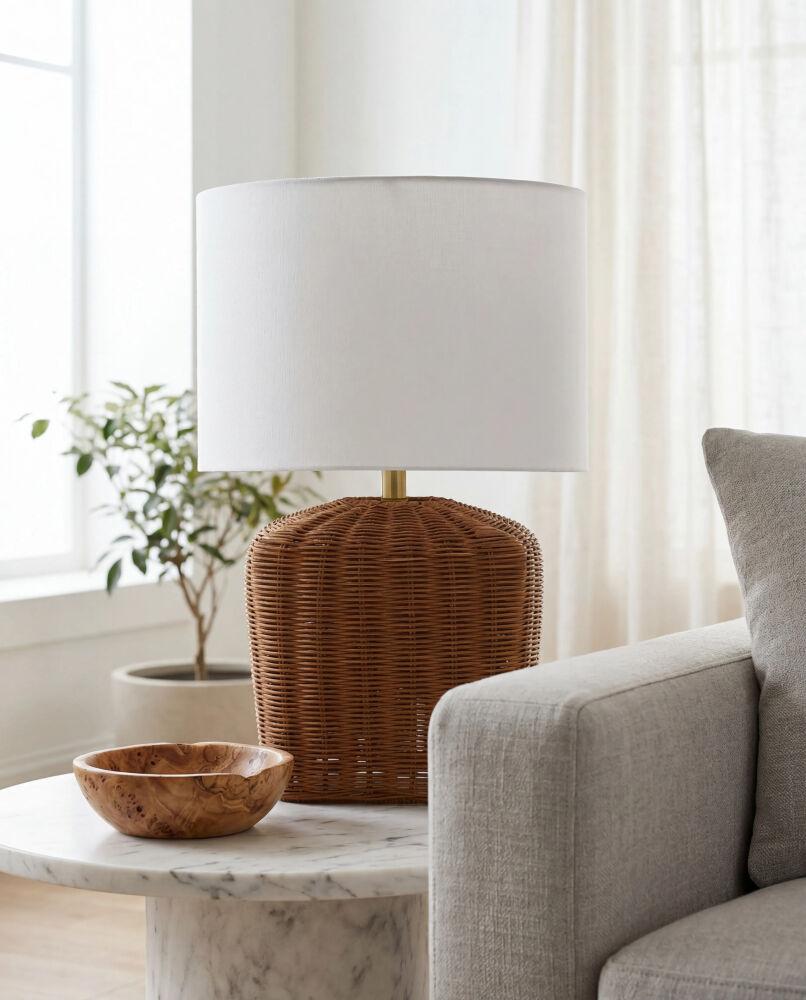 Livabliss Jacaranda JCRD-018 24"H x 15"W x 11"D Table Lighting