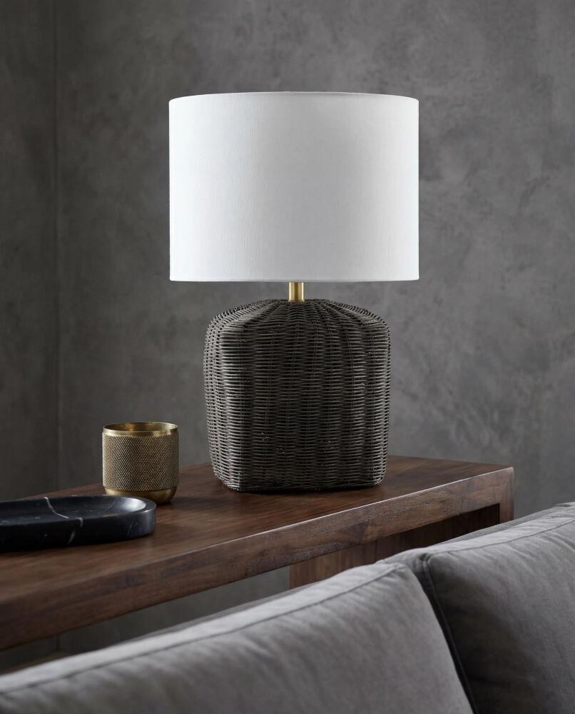 Livabliss Jacaranda JCRD-013 24"H x 15"W x 11"D Table Lighting