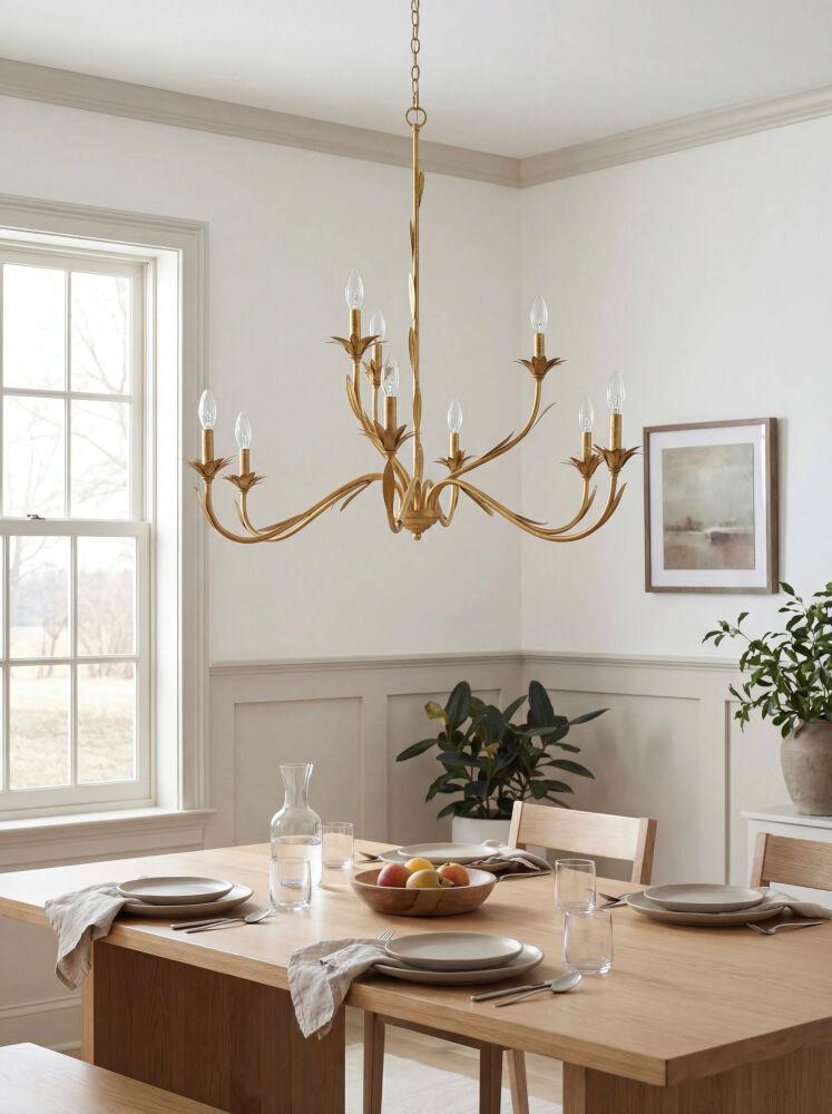 Surya Lustre LSTR-010 40"L x 40"W x 37"H Ceiling Lighting