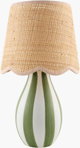 Livabliss Melbu MLB-025 14"H x 8"W x 8"D Table Lighting