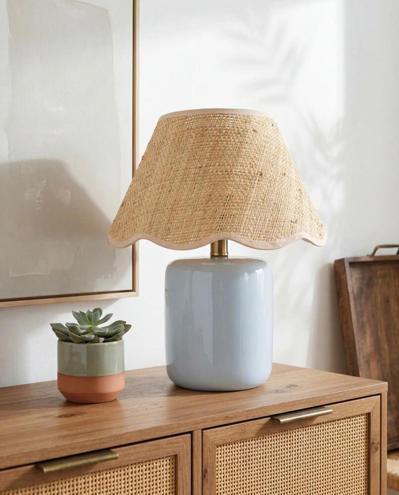 Livabliss Marivela MVLA-001 15"H x 12"W x 12"D Table Lighting